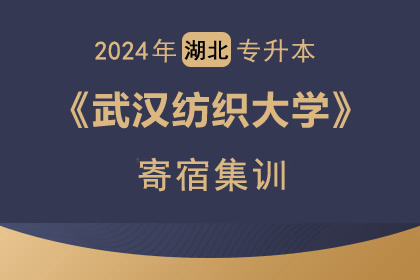 2024年武汉纺织大学精准辅导（学校仅30名额）