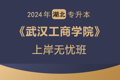 2024武汉工商学院直通车班（学校仅30名额）