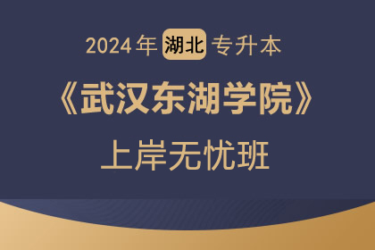 2024年武汉东湖学院直通车班（学校仅30名额）