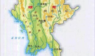 亚洲地图全图高清版